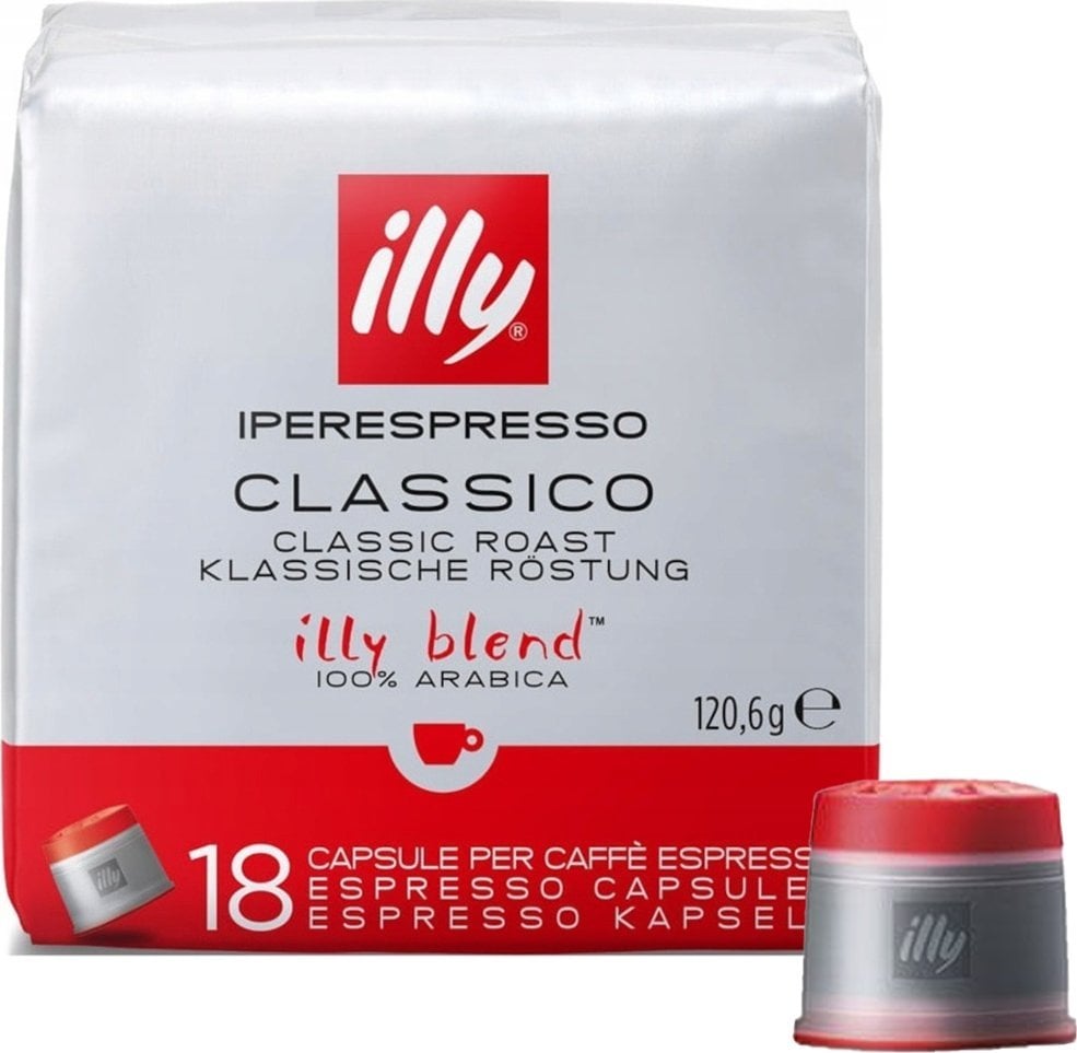 illyIlly espresso 18 porcijas - Kafijas kapsulas Espresso