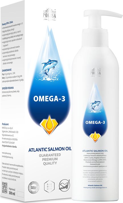 POKUSA Olej z łososia atlantyckiego 100 ml
