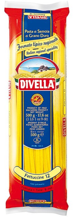 Makaron Fettuccine 12 500g - Divella