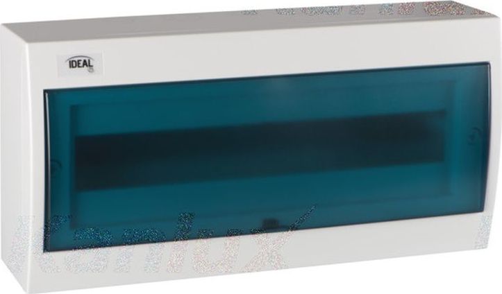 Kanlux Rozdzielnica natynkowa z szyną DIN 18 modułów IP30 IK07 KDB-S18T 23613