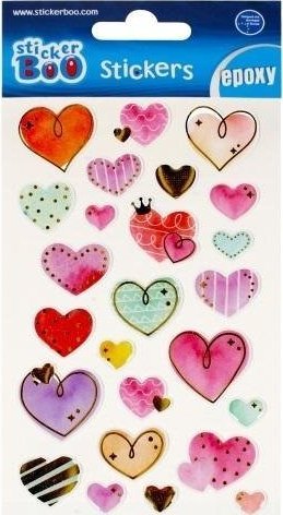 Sticker BOO Naklejki Sticker BOO Serca