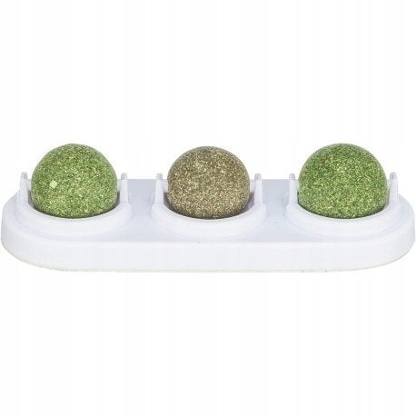 Kulki z kocimiętki i matatabi, z uchwytem, dla kota, 5 cm, do przyklejania