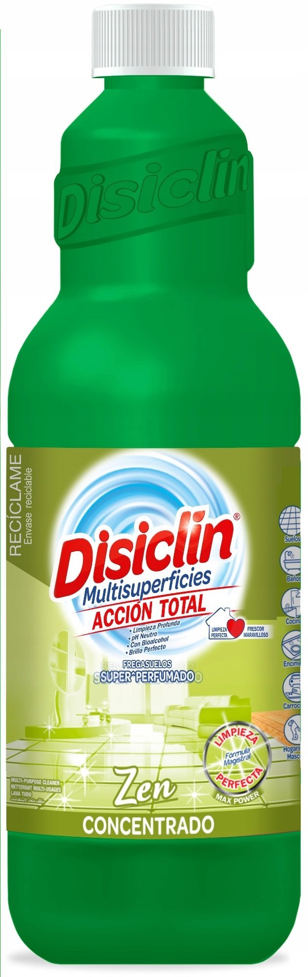 DISICLIN Płyn do powierzchni i podłóg koncentrat perfumowany Zen 1000 ml