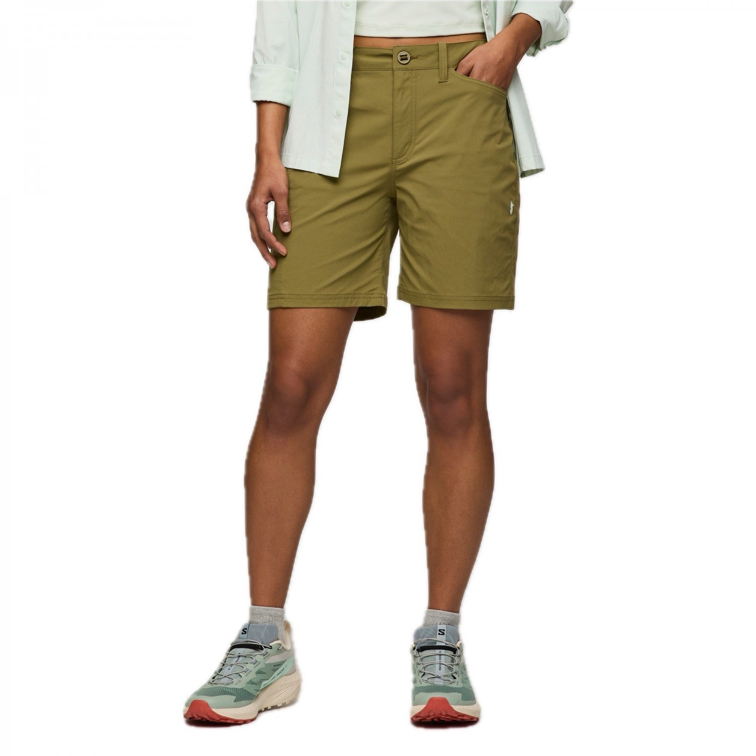 W'S Coraje Tech Short, Moss, 8