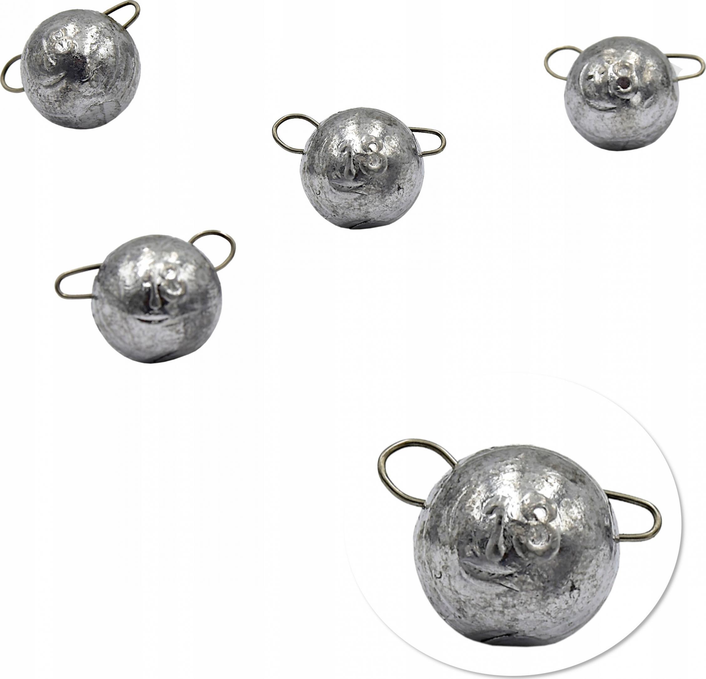 ZHIBO Czeburaszka główka ołowiana składana 18 g - 5 szt