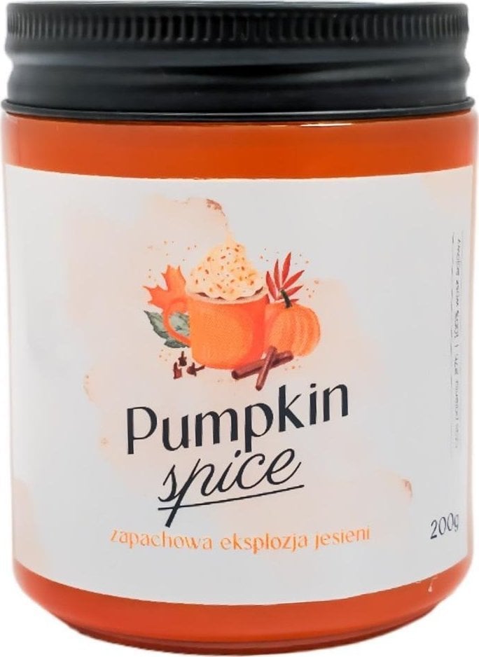 Świeczka sojowa. Dynia