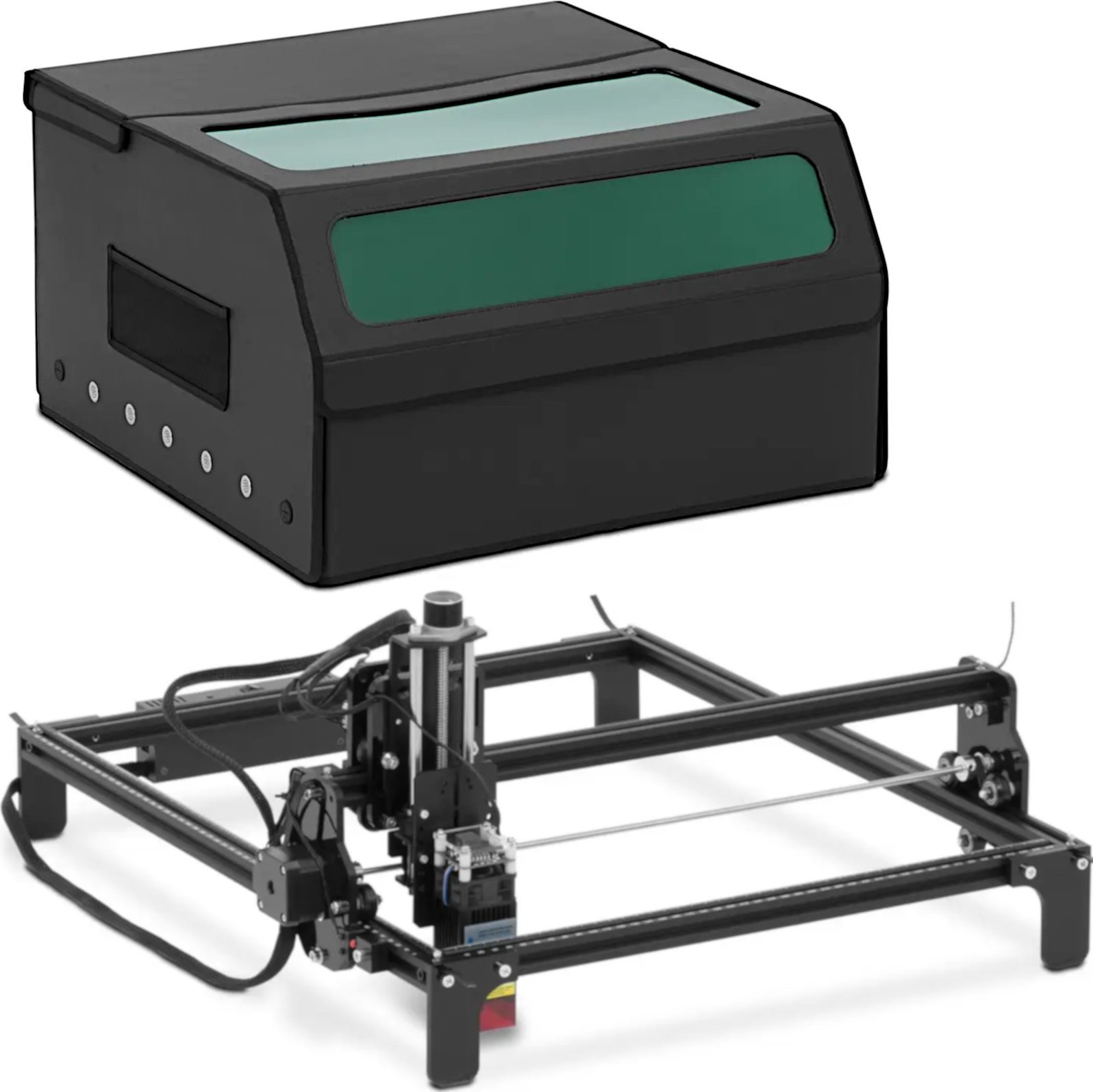 Steinberg Grawerka laserowa do drewna plastiku metalu z osłoną 42 x 40 cm 20 W Grawerka laserowa do drewna plastiku metalu z osłoną 42 x 40 cm 20 W