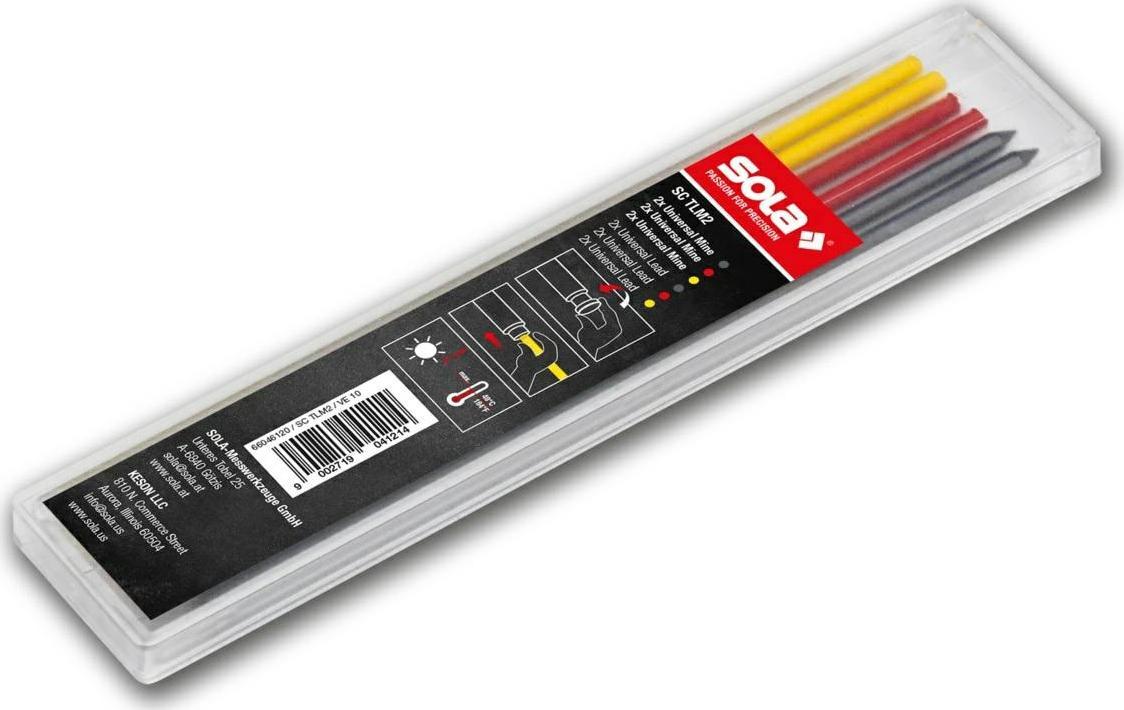 Sola SOLA WKŁADY DO OŁÓWKA AUTO. SC TLM2 MIX 6szt. SO66046120