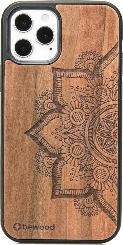 BeWood Drewniane Etui iPhone 12 / 12 Pro MANDALA JABŁOŃ