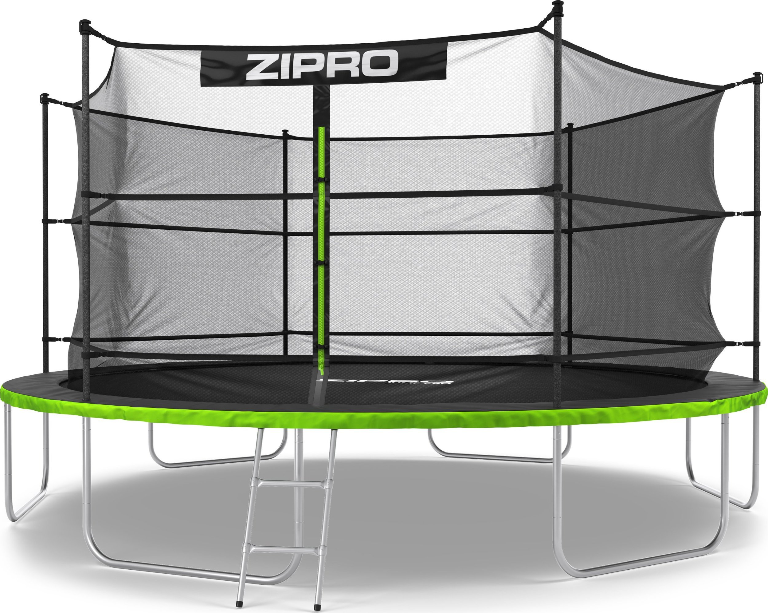 Trampolina ogrodowa Zipro Jump Pro z siatką wewnętrzną 14FT 435cm