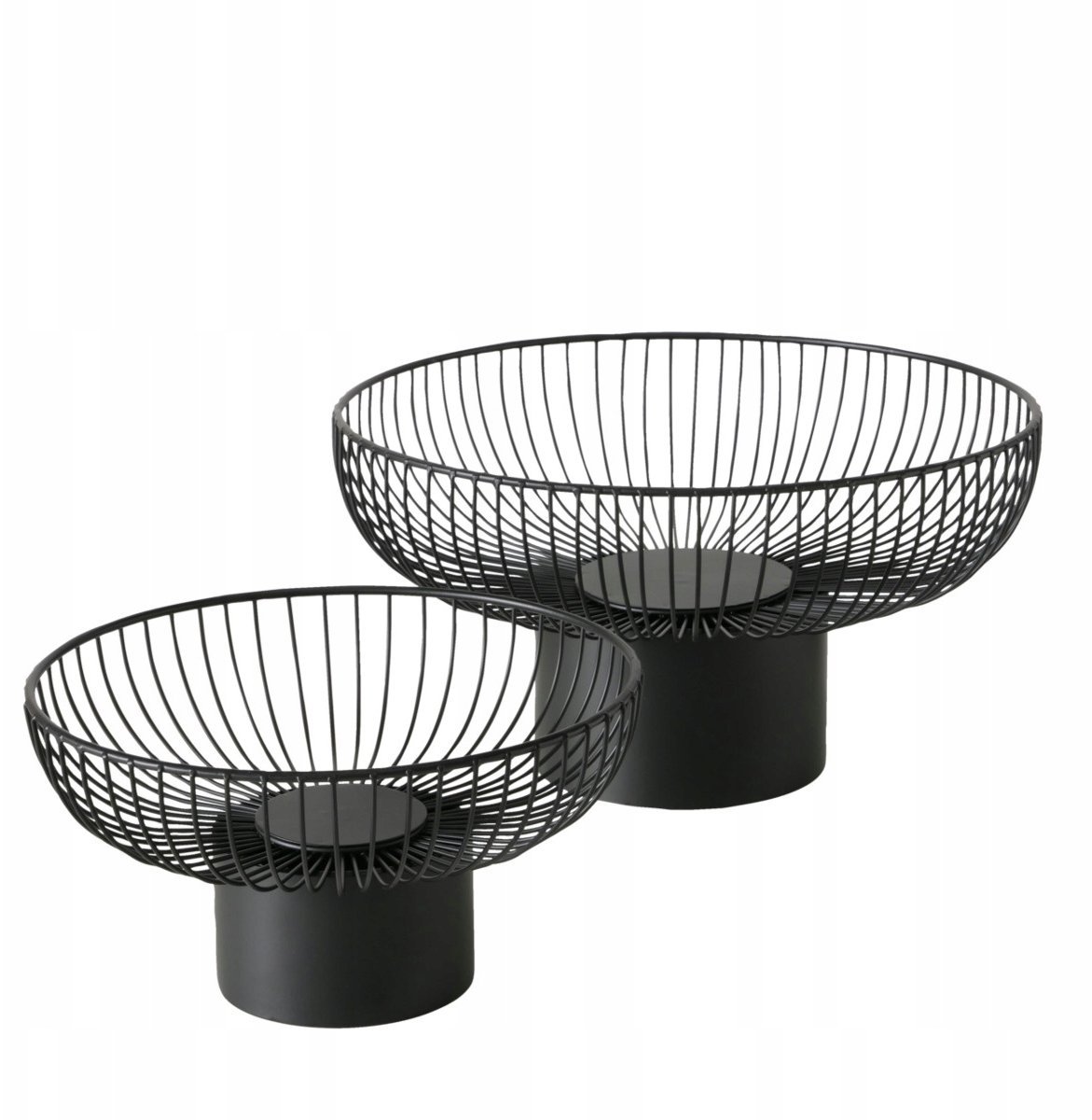 Patery metalowe na owoce CINDY, 2 szt. Ø 30-39 cm