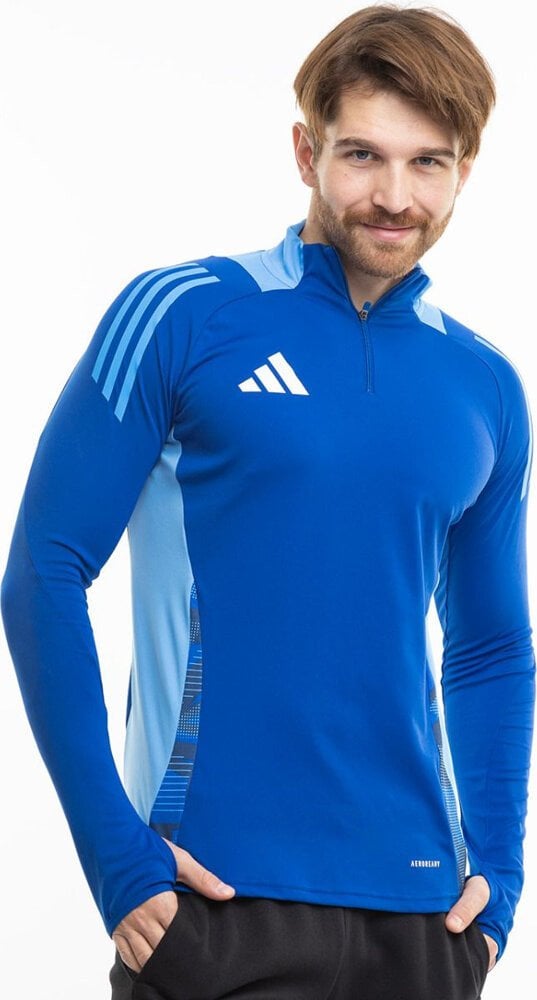 Bluza męska adidas Tiro 24 Competition Training niebieska IS1641 L