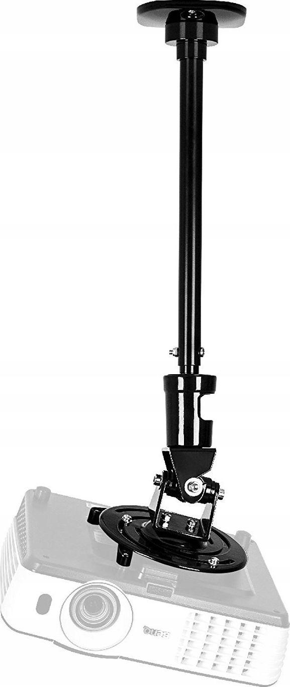 Uchwyt do projektorów Duronic PB02XL Uchwyt projektora sufitowy ścienny regulowany uchwyt do rzutnika