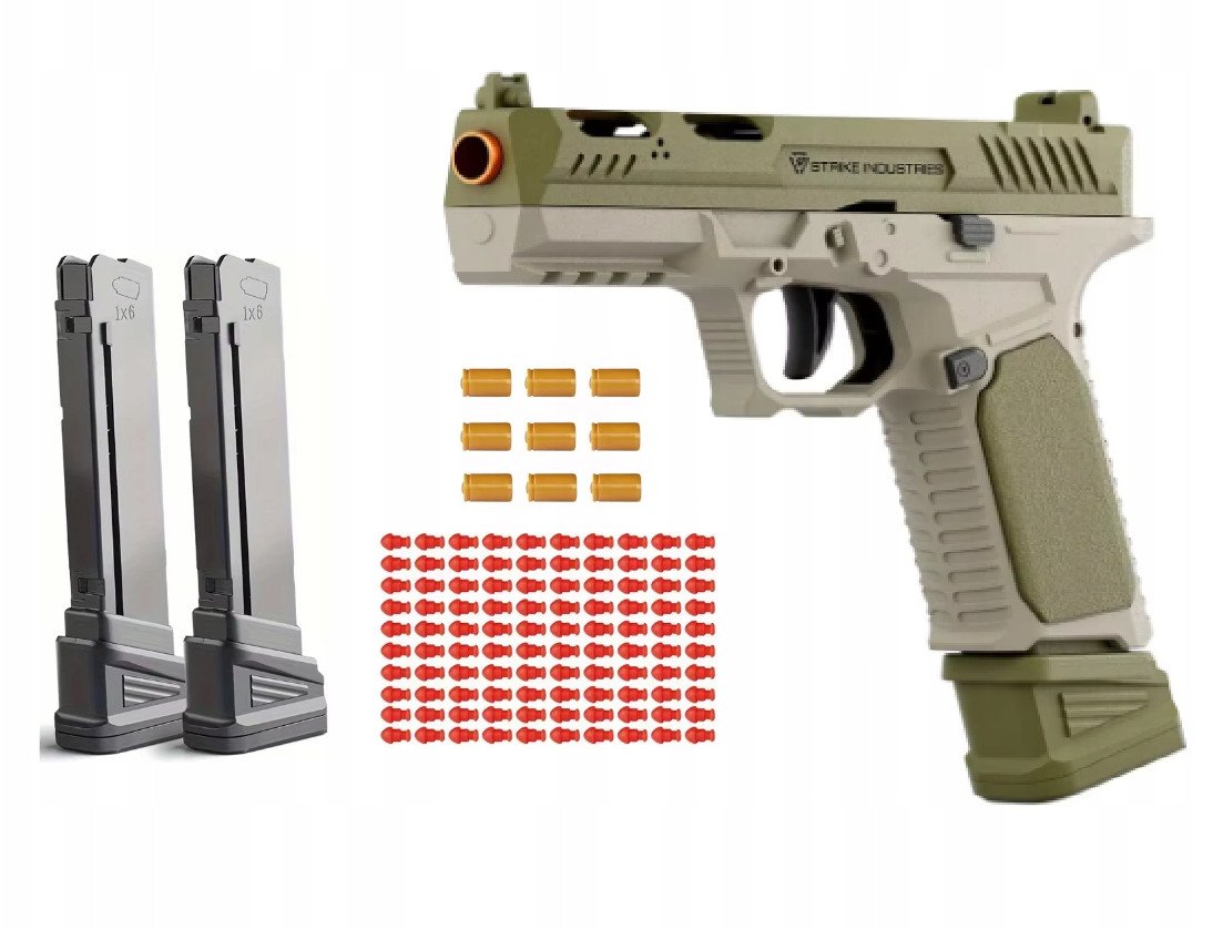 Pistolet na kulki SIG17 z Wyrzutnią 2 magazynki