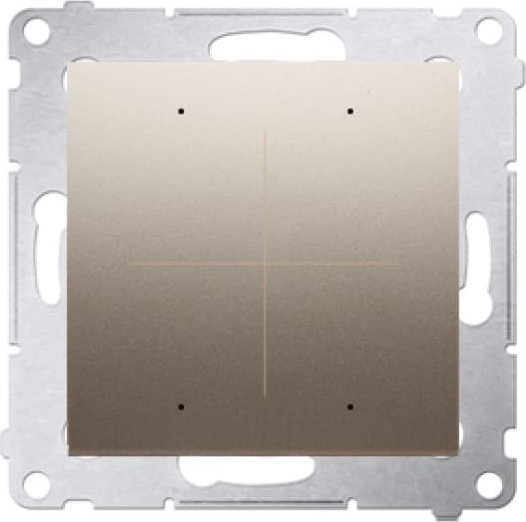 Kontakt-Simon Simon 54 GO Kontroler przyciskowy 30 akcji do obsługi sterow. sterowany smartfonem WiFi 230V (moduł) złoty mat DEK1W.01/44