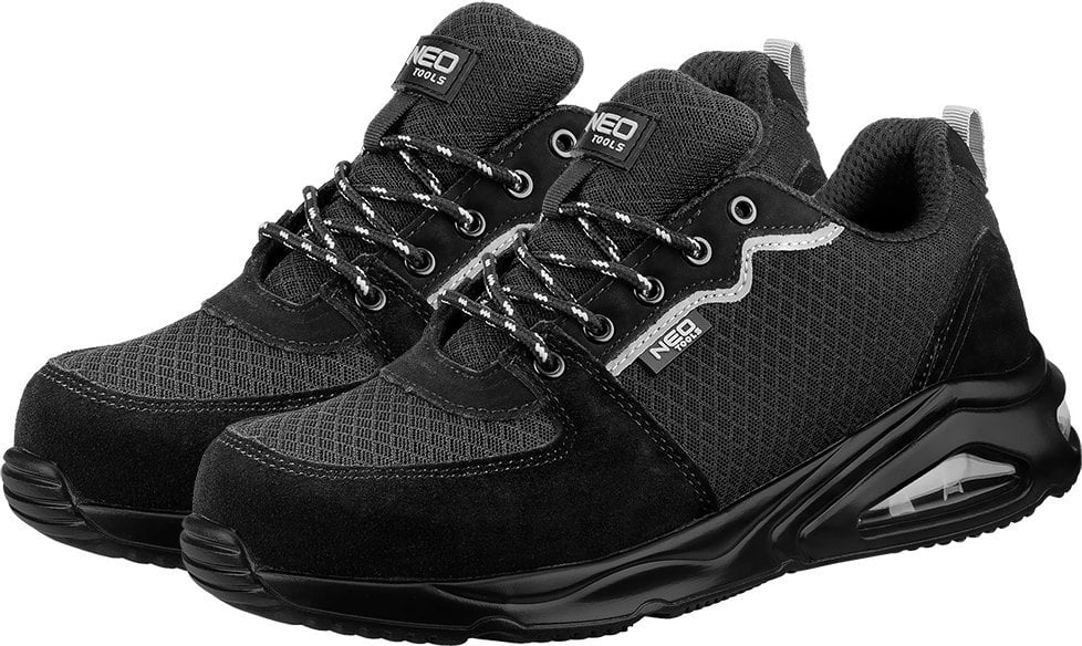 Półbuty robocze S1 SR Neo Air, stalowy podnosek, odblaskowe, rozmiar 43