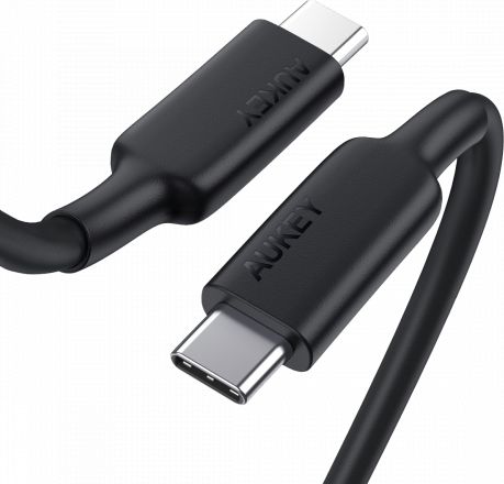 Kabel USB Aukey USB-C - USB-C 1 m Czarny (CB-CD23)