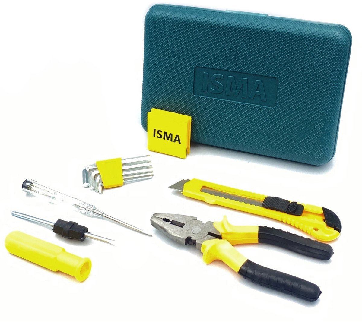 Zestaw narzędziowy 12el. Kombinerki klucze imbusy