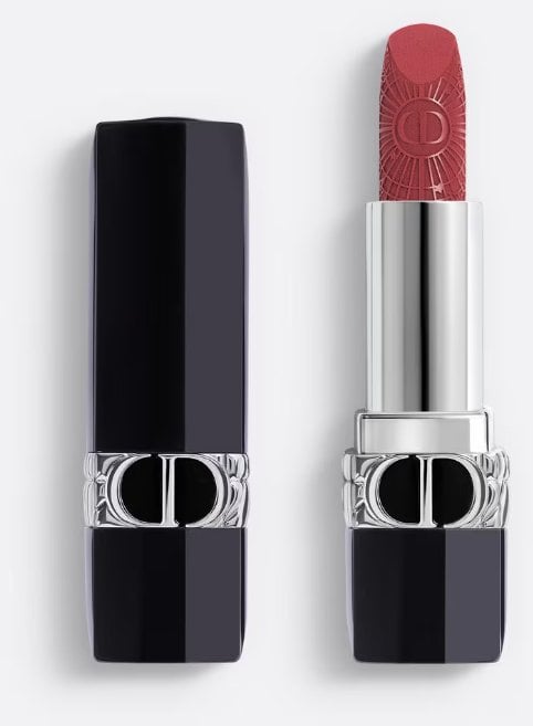 Christian Dior, Dior Rouge, Satin Finish, Cream Lipstick, 674, Midnight Rose Velvet, 3.5 g For Women