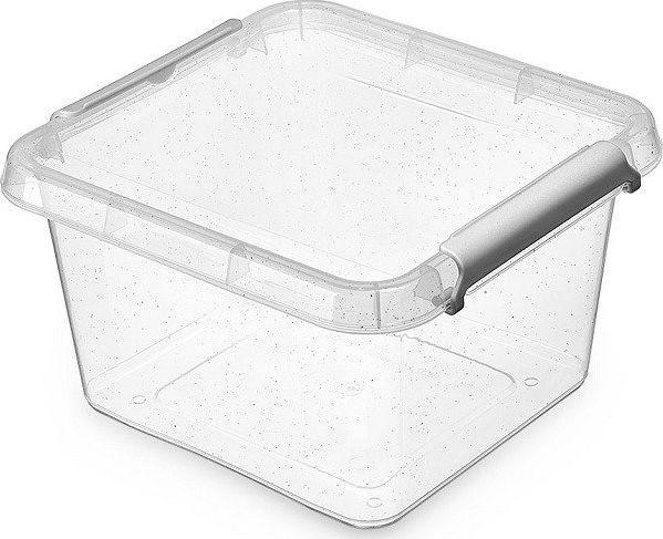 ORPLAST Mały Pojemnik z Pokrywką Nano Box Orplast 3 l Organizer uniwersalny