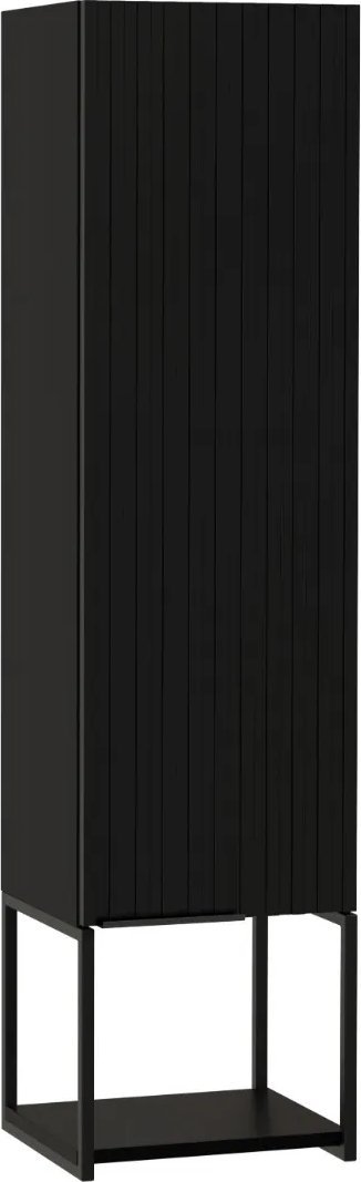 Comad Szafka łazienkowa TURF BLACK INTAGE 1D 33cm czarna STRAMA