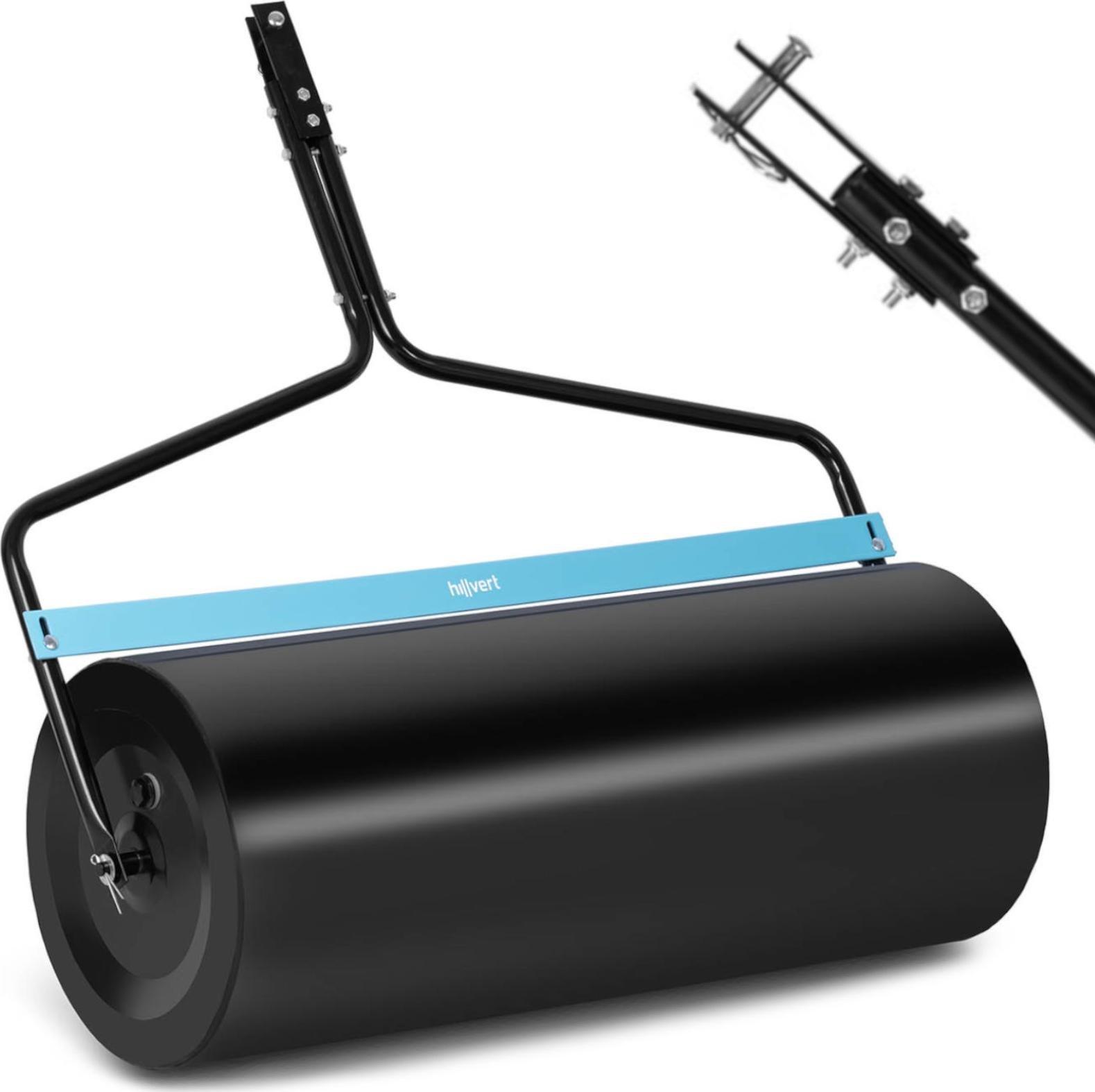 Hillvert Walec ubijak ogrodowy do ubijania gleby trawy do traktorka szer. 97.5 cm 120 l Walec ubijak ogrodowy do ubijania gleby trawy do traktorka sze