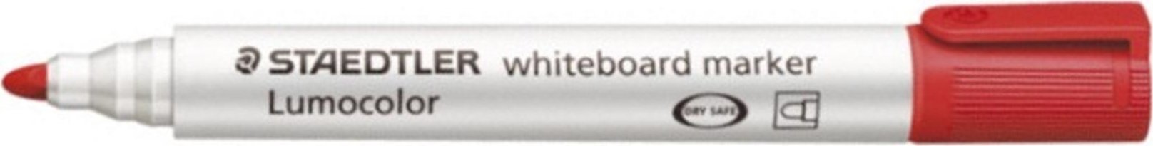 Staedtler STAEDTLER Whiteboardmarker Lumocolor rot 10 Stück