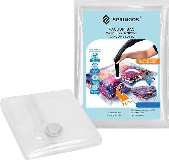 Springos Worek próżniowy 60x70cm pokrowiec UNIWERSALNY