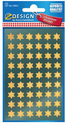 Avery Zweckform NAKLEJKI GWIAZDY (52802)
