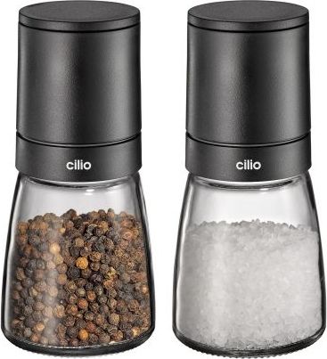 Młynek do przypraw Cilio Młynki do przypraw Cilio, 2 szt., śred. 6,5 x 13 cm