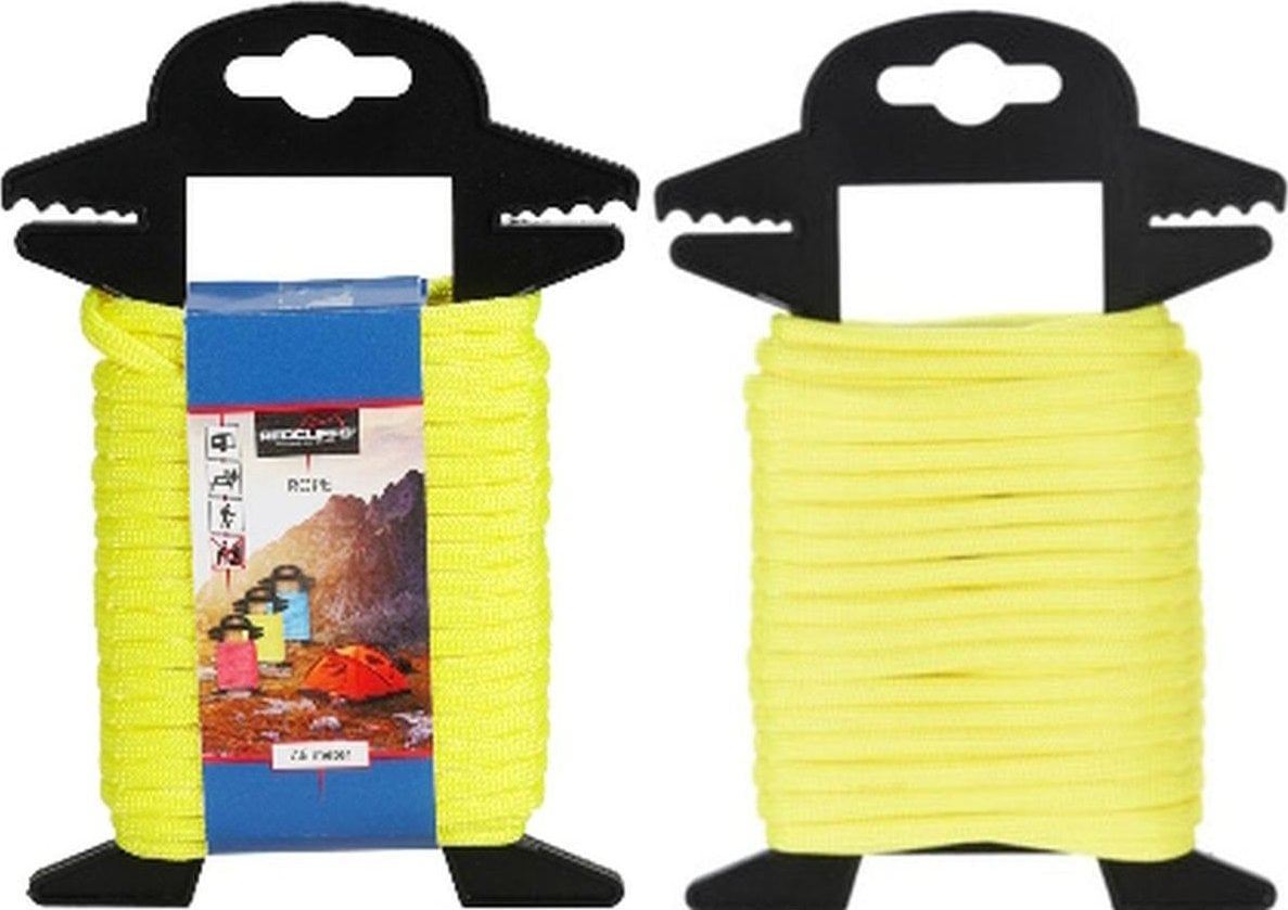 Redcliffs LINKA TURYSTYCZNA 7,6M ŚR 4MM ŻÓŁTY