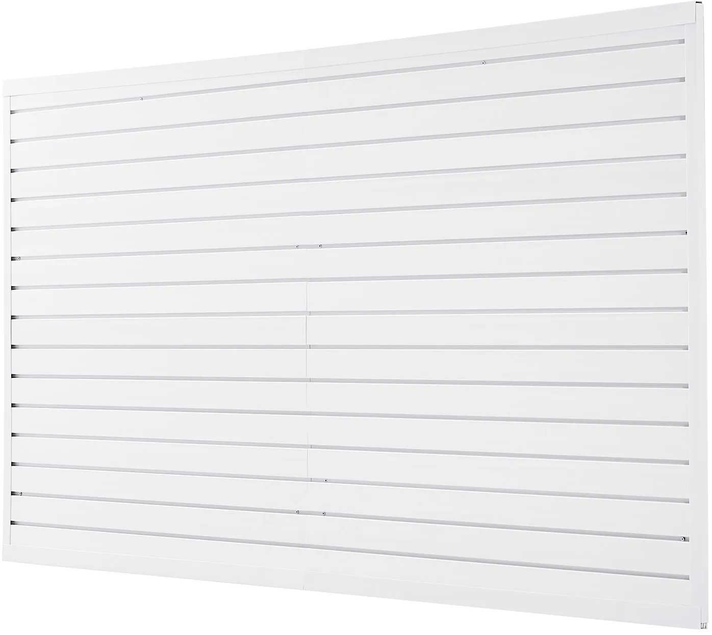 Panel ścienny PVC 240x122,5 cm z akcesoriami biały do garażu i ekspozycji