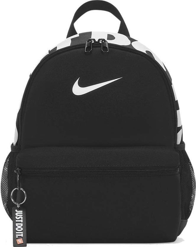Nike Plecak NIKE Mini Brasilia Just Do It Czarny Szkolny 11L
