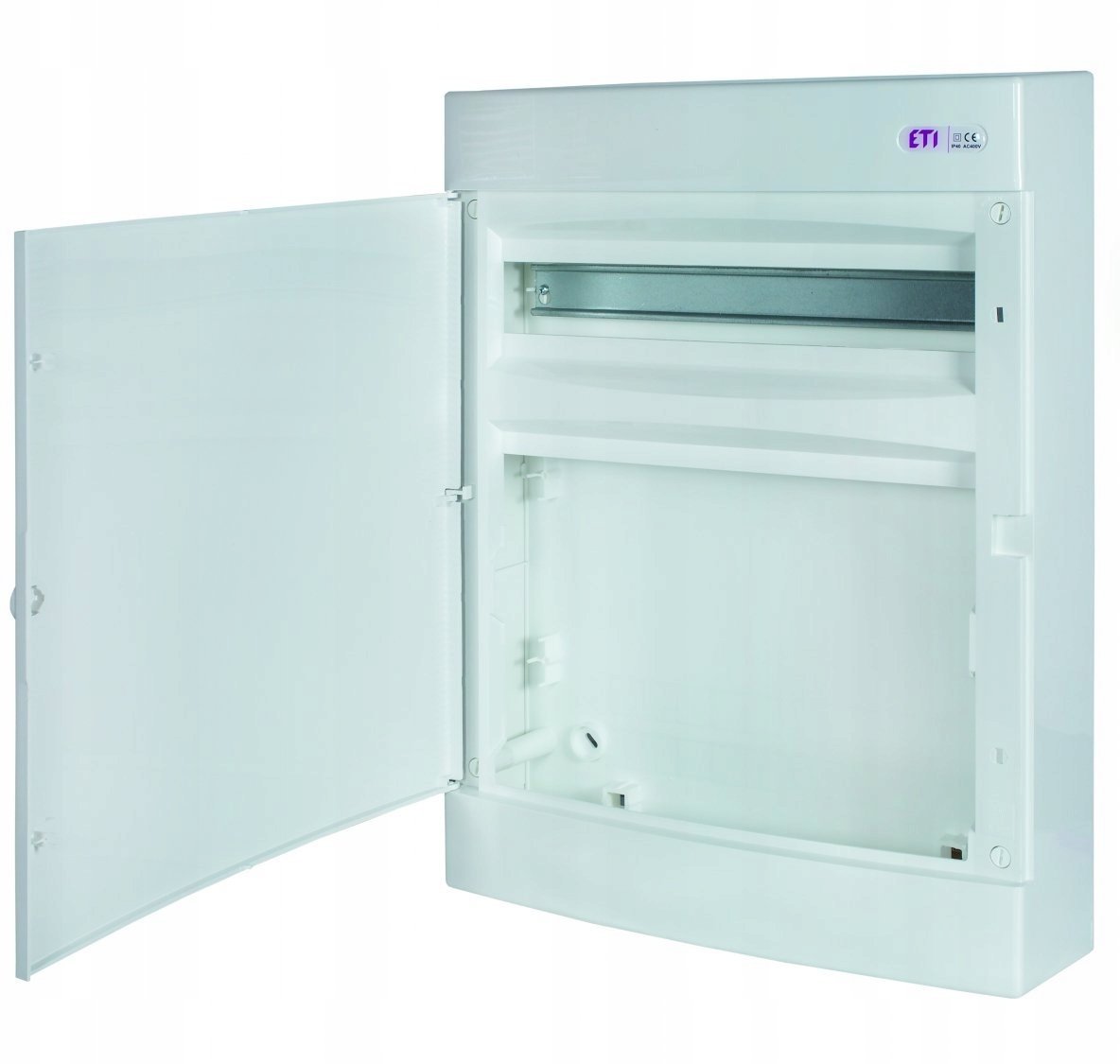 Rozdzielnica multimedialna 3x18 natynkowa pusta z szyną TH / IP 40 400V AC / ECT 3X18PO MEDIA-MOD/EMPTY 001101313