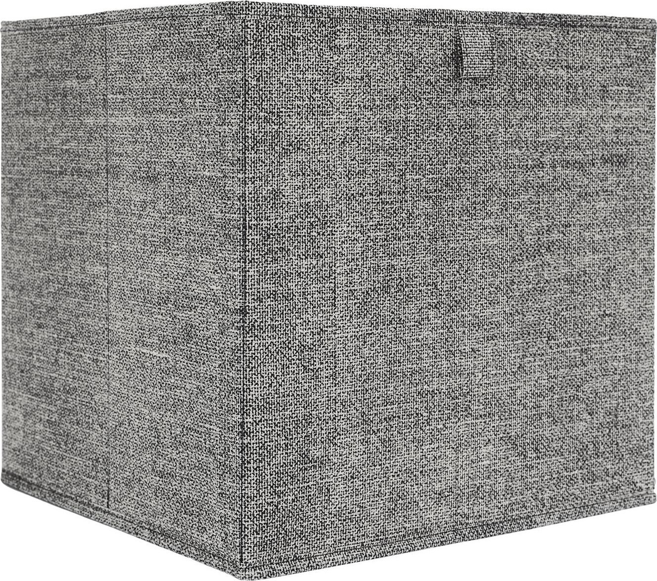 Intesi INTESI PUDEŁKO DO REGAŁU 30X30CM SZARE CIEMNE CUBE