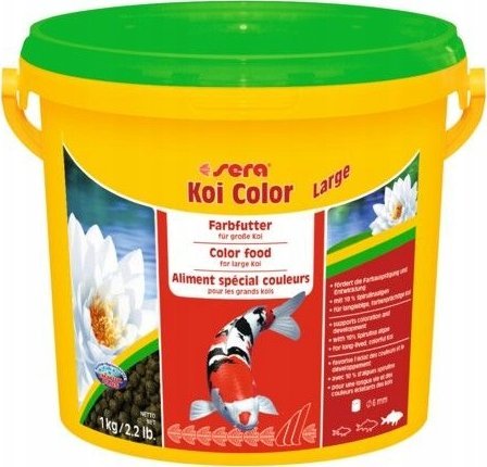 Sera Koi Color Large 3.800 ml, granulat - pokarm postawowy dla Koi
