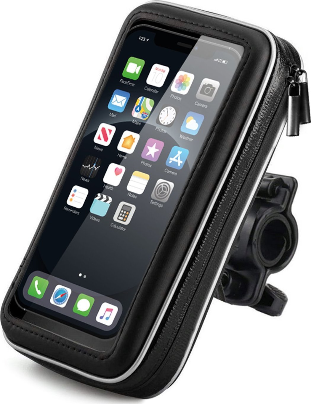 Wozinsky Wozinsky uchwyt na telefon do roweru, motocykla, hulajnogi czarny (WBHBK7)