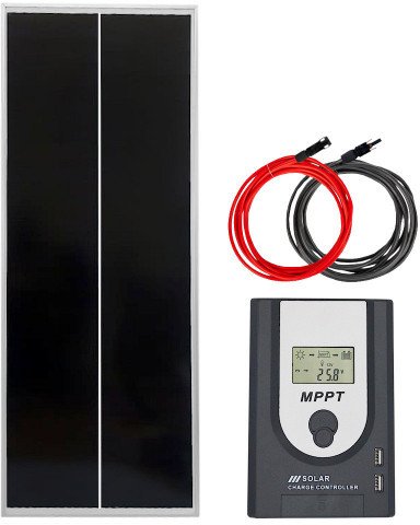 Zestaw solarny 100W 12V MPPT MPS