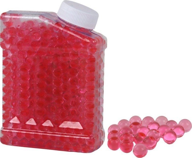 LeanToys Żelowe Bezpieczne Kulki do Pistoletu Czerwone 700 ele. LEAN TOYS