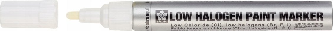 Sakura Marker Paint Low Halogen biały,