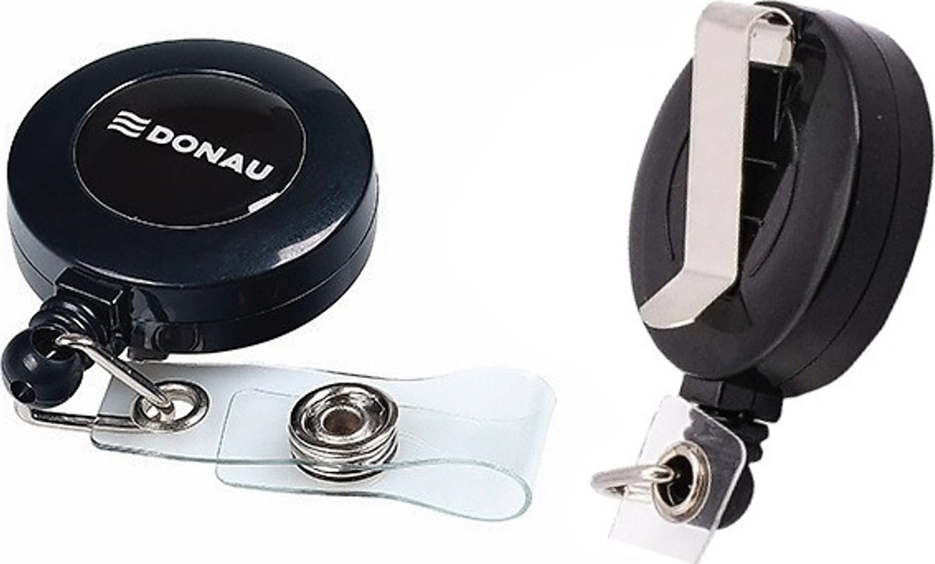 Donau Linka do identyfikatora Donau 80cm zwijana czarna (10)