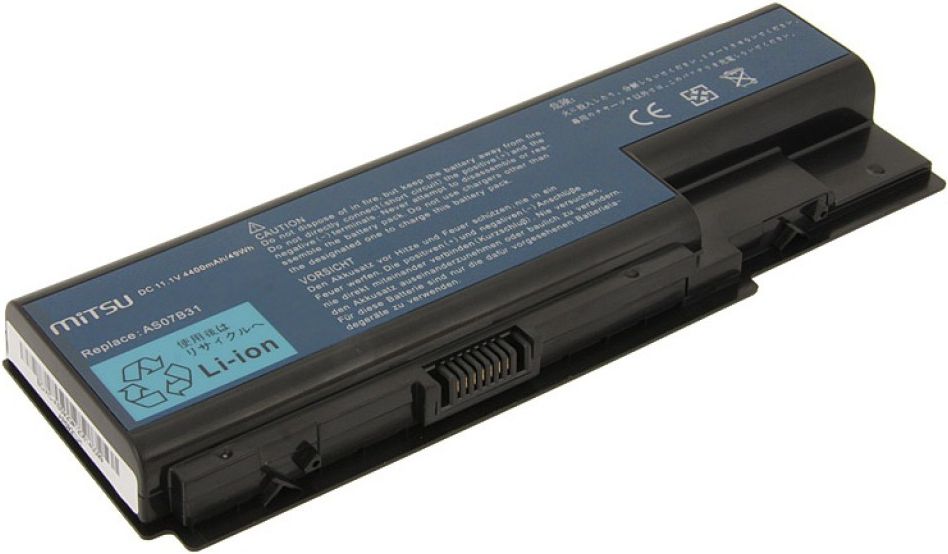 Bateria Mitsu do Acer Aspire 5520, 5920, 4400 mAh 11.1V (BC/AC-AS5920)
