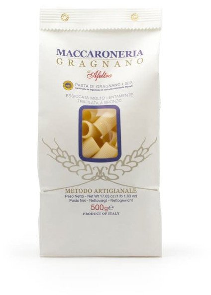 Makaron Rigatoni 500g - Maccaroneria Gragnano
