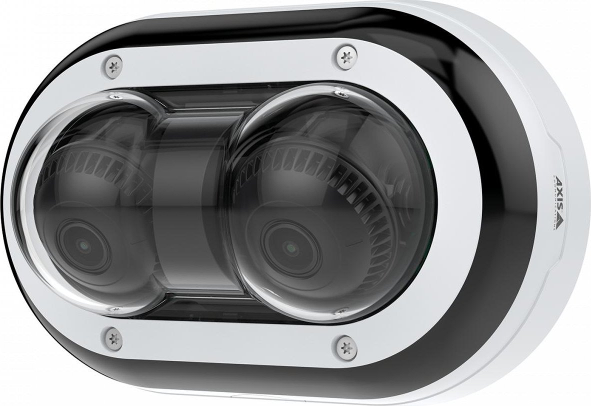 Kamera IP Axis AXIS P4705-PLVE-Netzwerk-Panoramakamera-Kuppel-Aussenbereich-Vandalismussicher/Wetterbestandig - Farbe (Tag&Nacht) - 2 x 2.000.000 Pixe