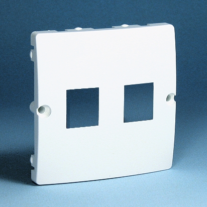 Kontakt-Simon Pokrywa gniazda teleinformatycznego biała - BMGK1P/11