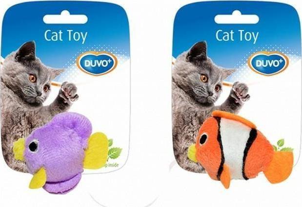Duvo+ DUVO+ ZAB. KOT RYBKA Z KOCIMIĘTKĄ 7,5x9x3,5cm 1717026