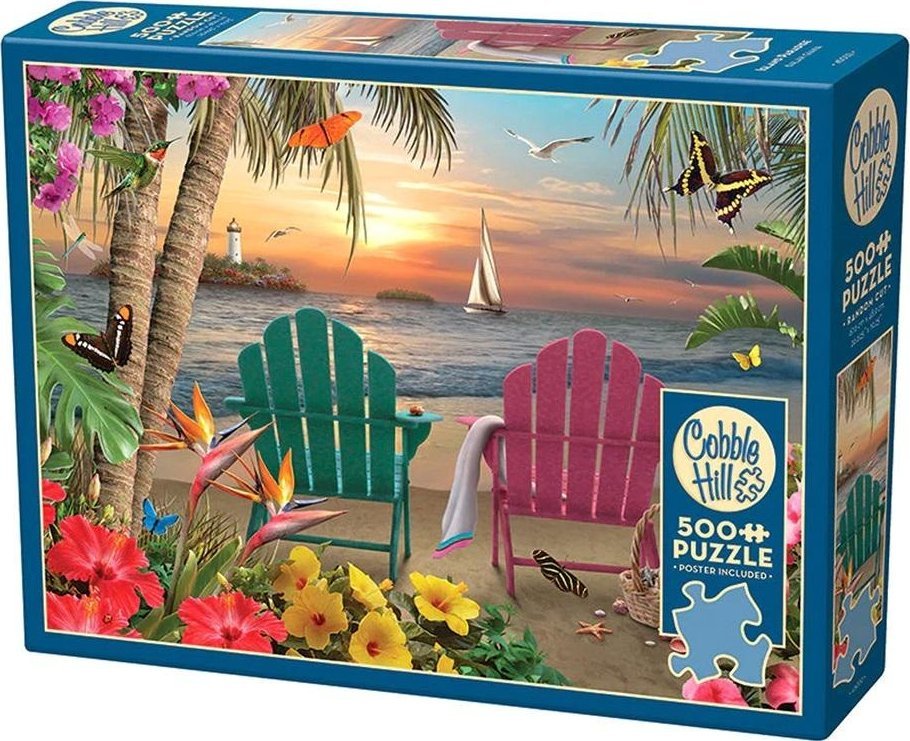 Puzzle 500 Rajska wyspa G3