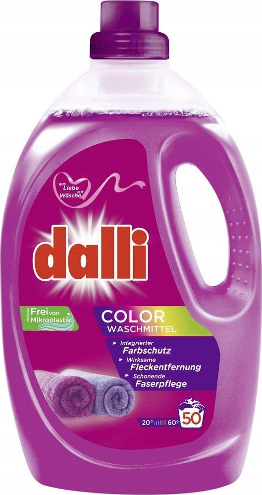 DALLI Żel do prania DALLI Color 50 prań 2,75 l