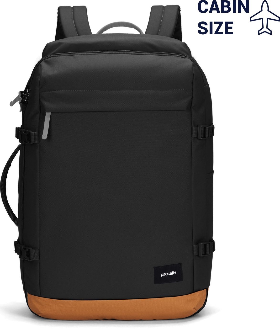Plecak turystyczny Pacsafe Plecak kabinowy antykradzieżowy Pacsafe Go 44 l - czarny