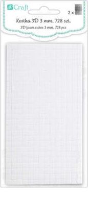 Akson Klejąca Kostka 3D 3 mm 728 szt uniw